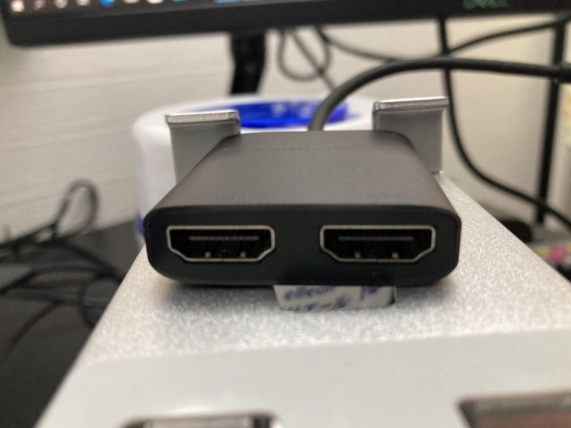 Lemorele USB-C HDMI変換アダプター 　HDMI端子２つ